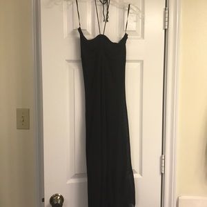 Guess Black Asymmetrical Dress